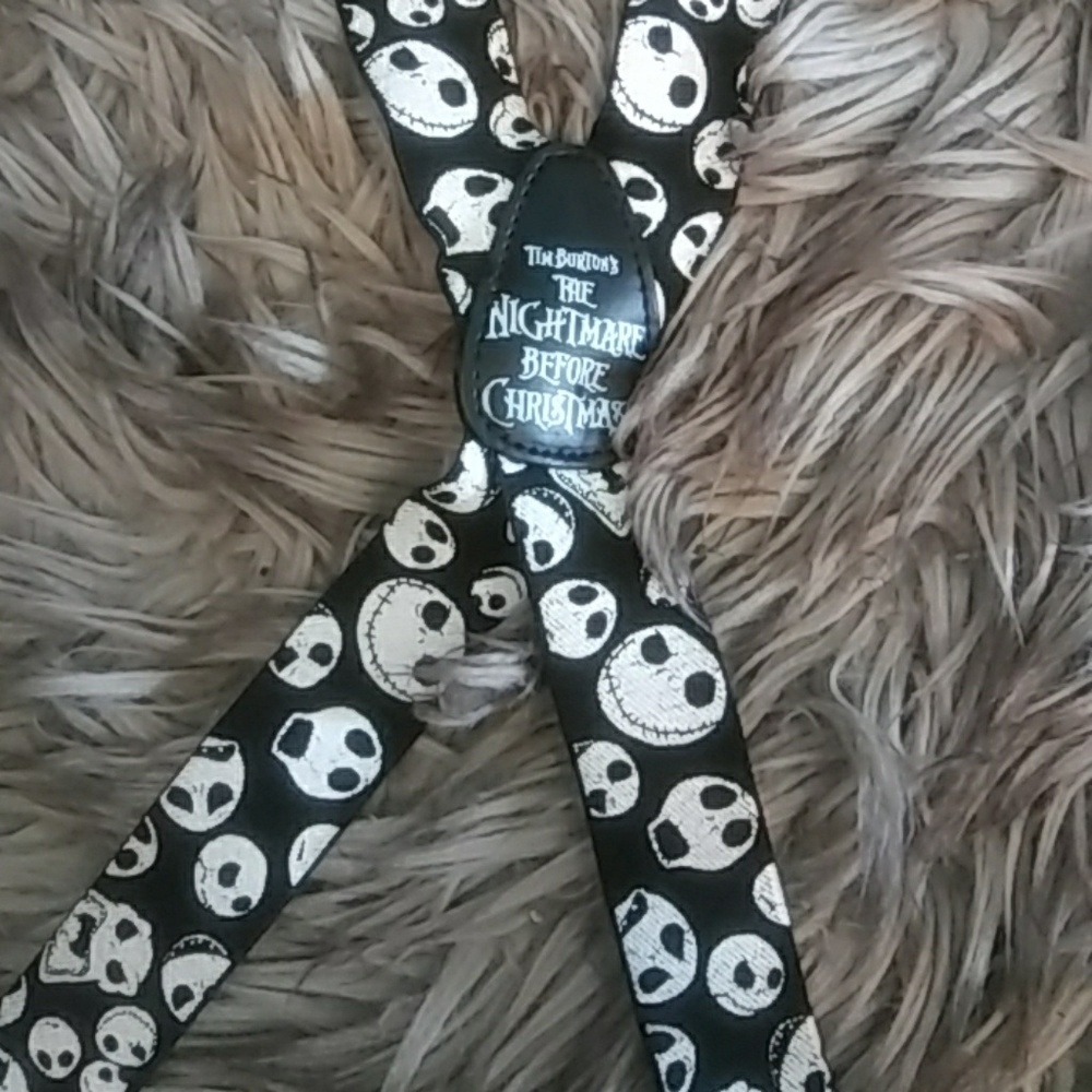 Nightmare Before Christmas suspenders